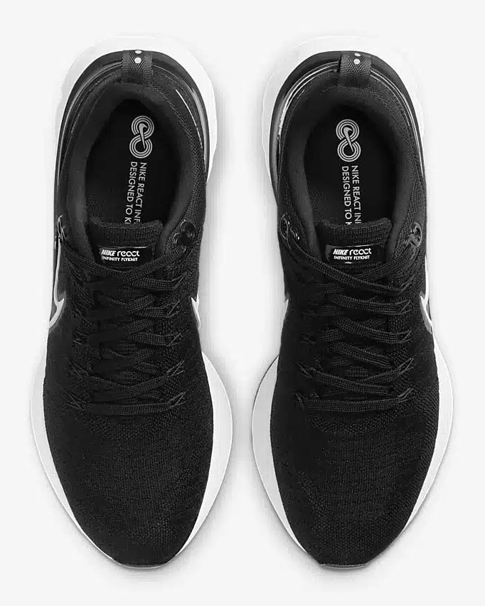 React Infinity Run FK2 Black White CT2357 002