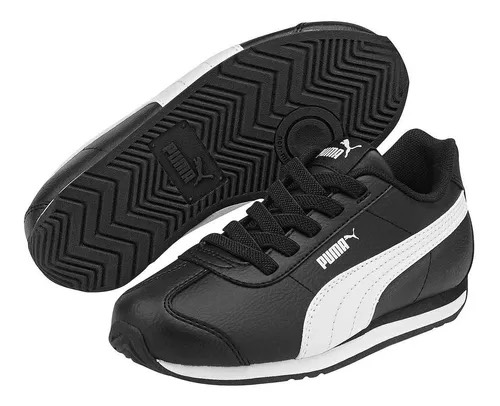 Puma Turin 3 Black White 384429 04