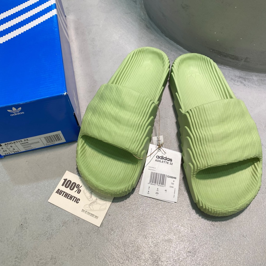 Dép adilette 22 green GX6946