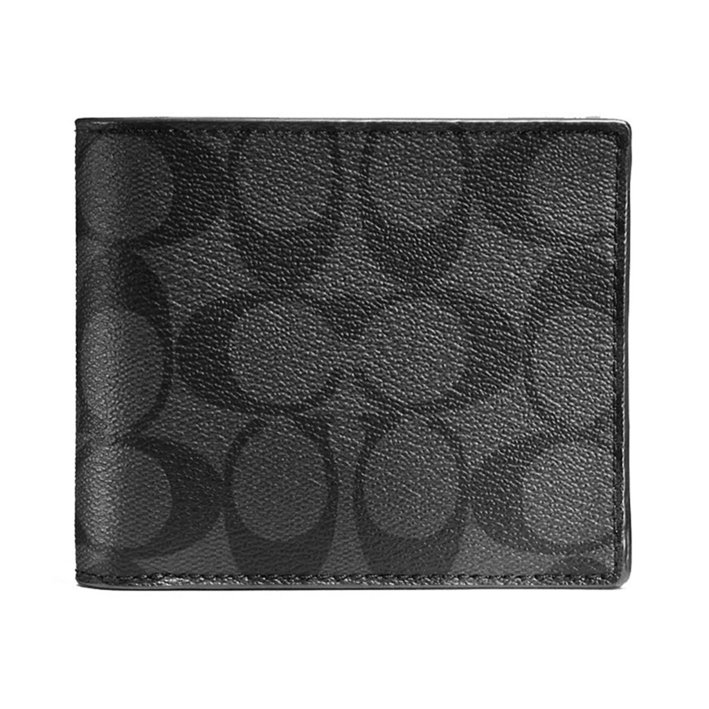 Ví Coach 3-in-1 in Signature Charcoal/Black 74993