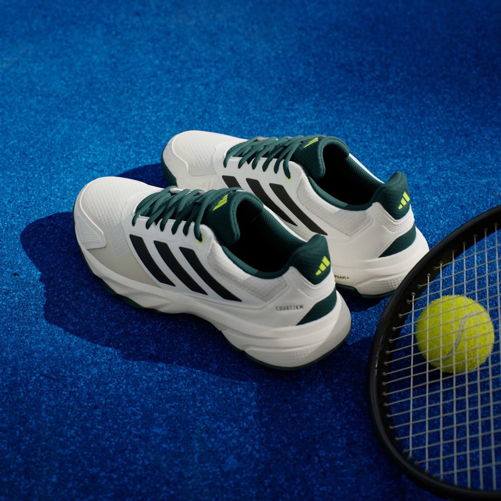 CourtJam Control 3 Off White Silver Metallic JH5135