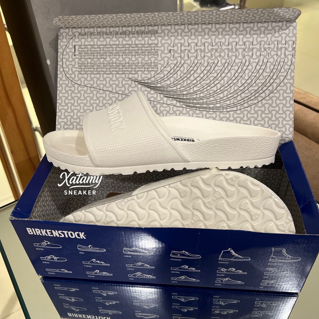 Dép BIRKENSTOCK Barbados EVA White 1015399