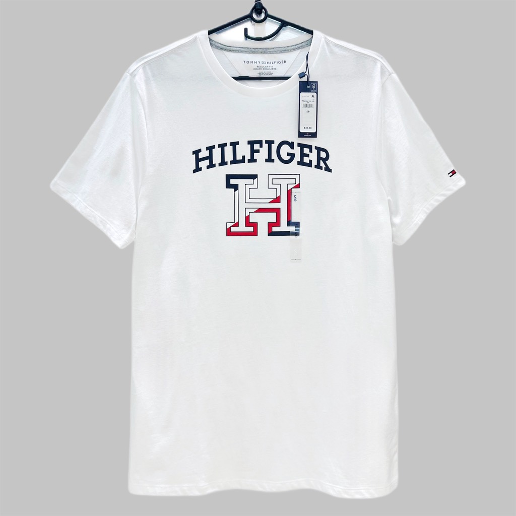 Áo Tommy Hilfiger Graphic White 78JA964 100
