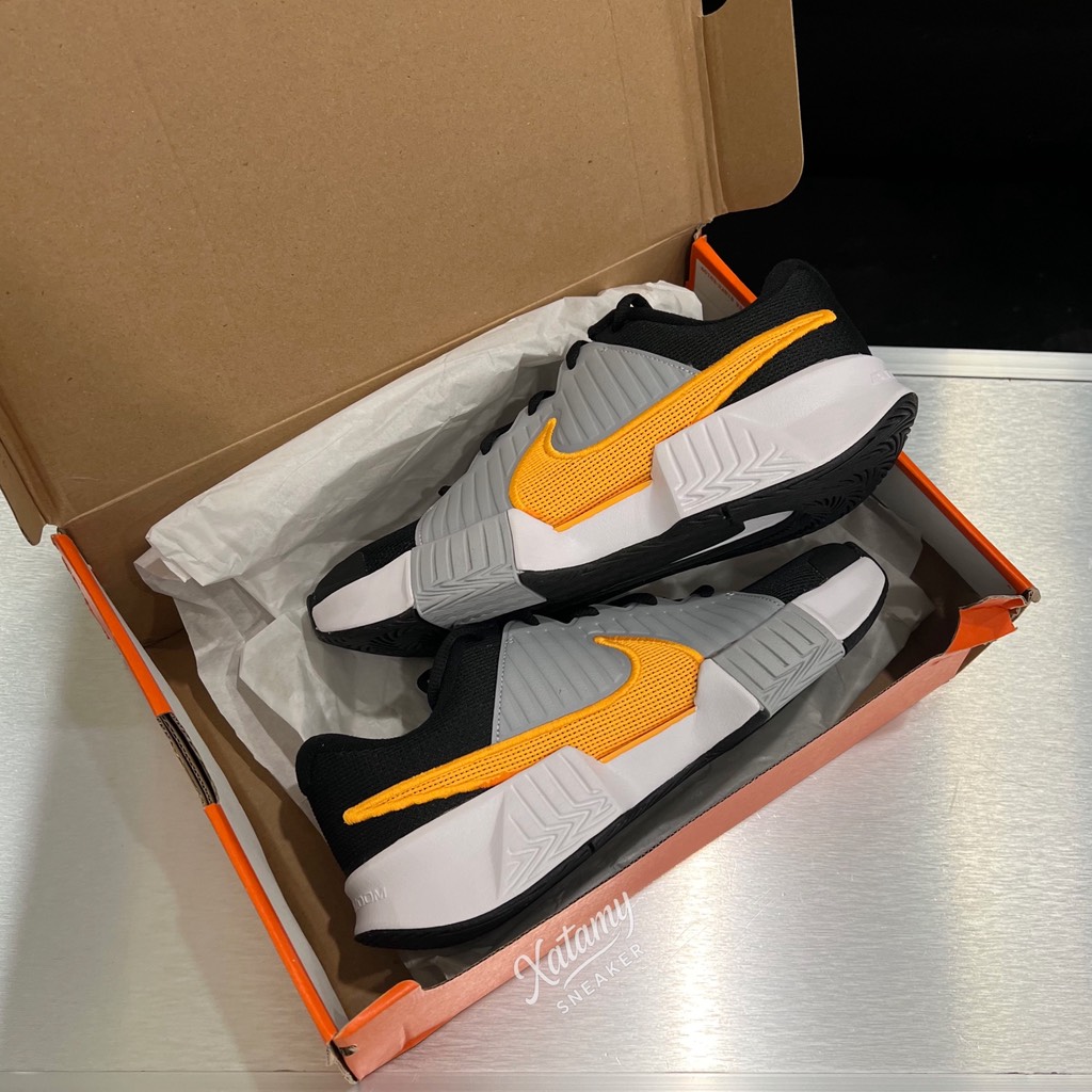 Nike Zoom GP Challenge Pro HC Black Laser Orange-Wolf Grey FB3145 006