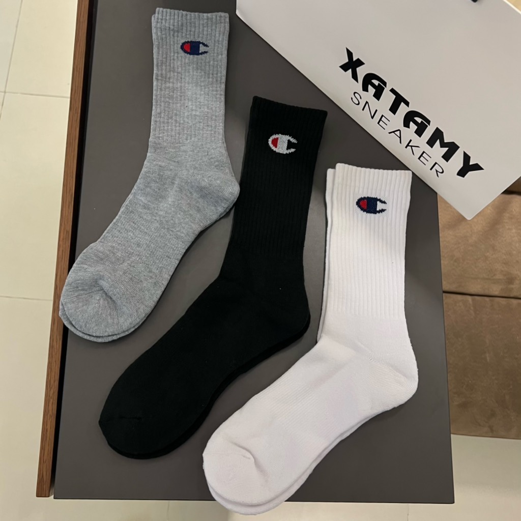 Vớ Champion High Crew Logo 1 Pair