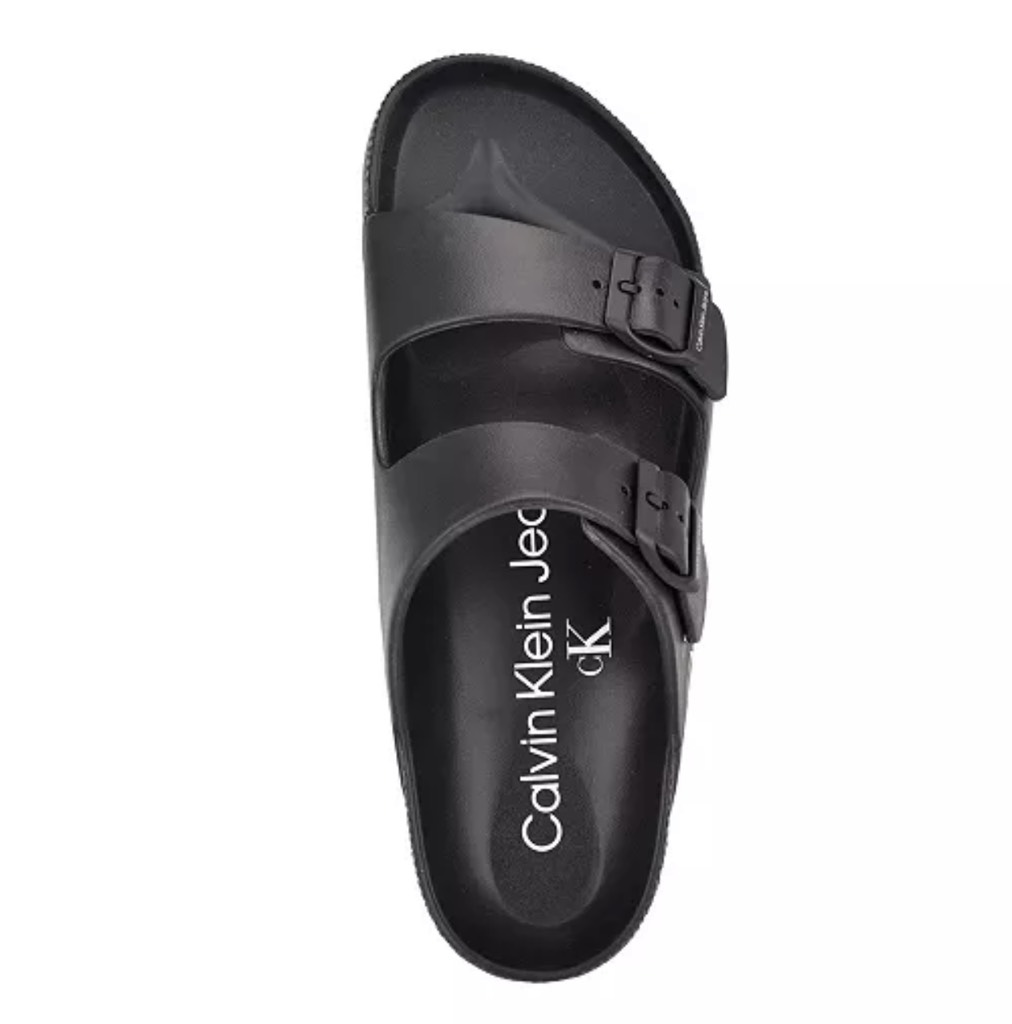 Dép Calvin Klein Zion Sandal Black 001
