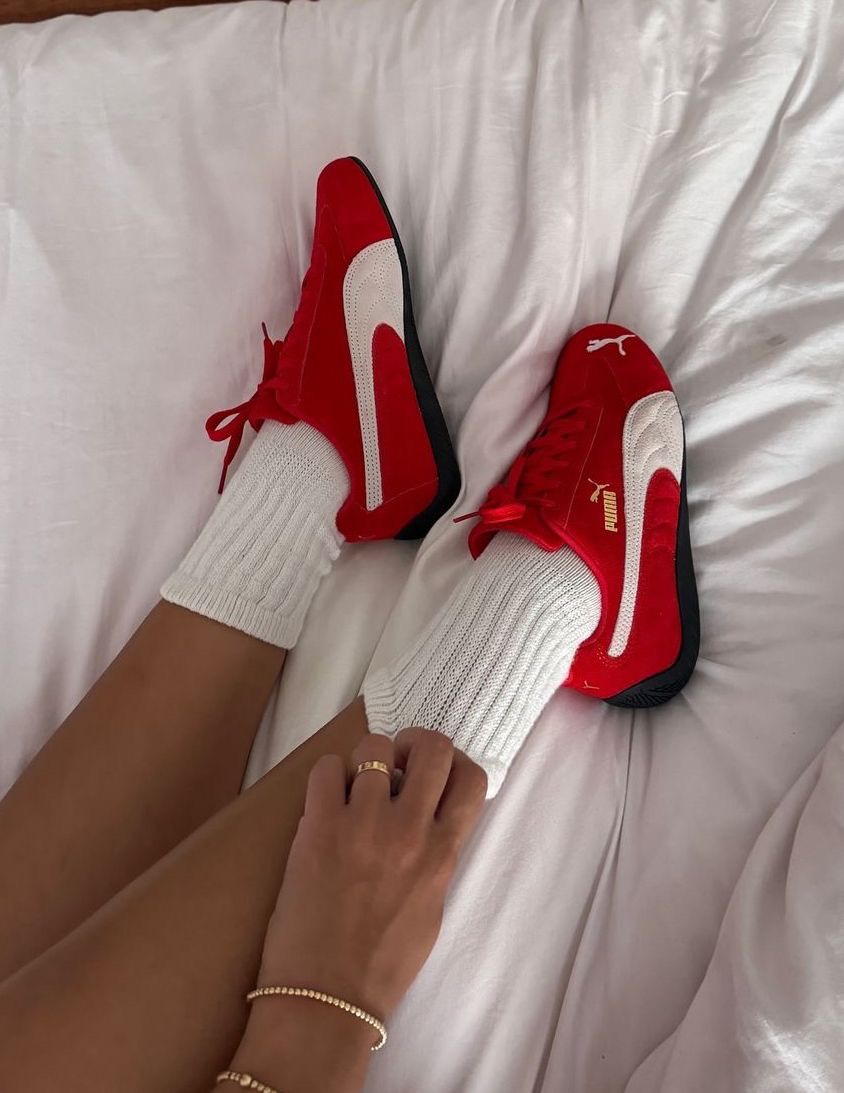 Puma Speedcat OG Red White 401698 02