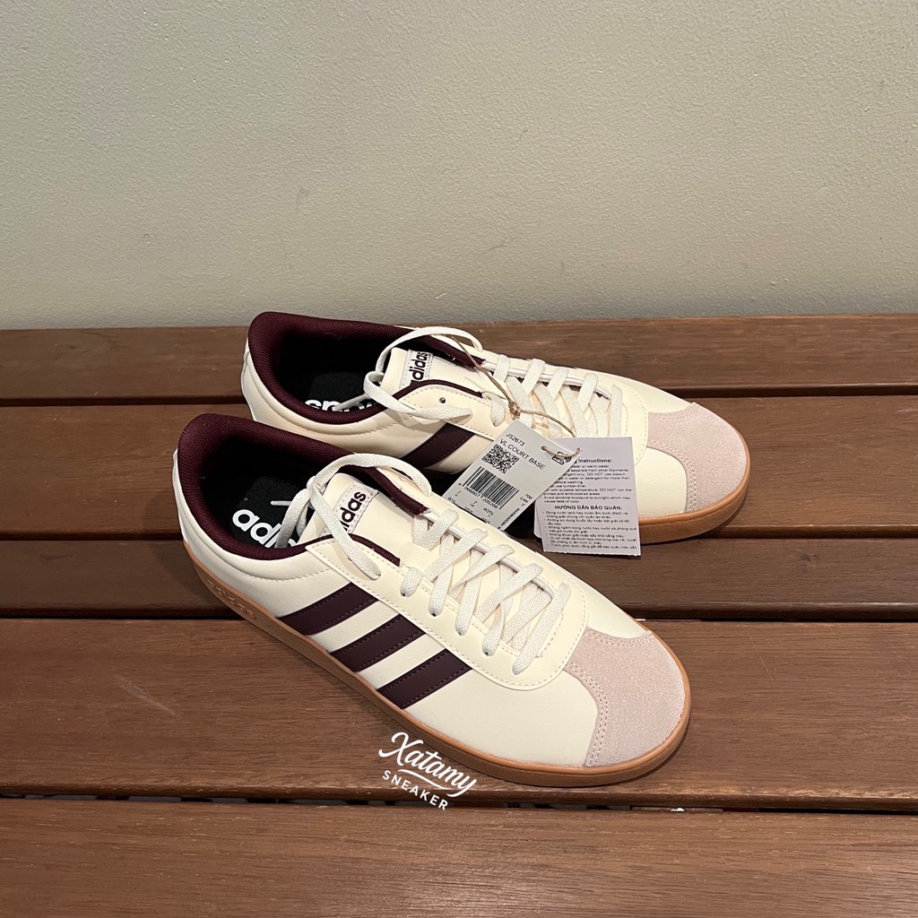 VL COURT Base Maroon Crystal Sand JS2673