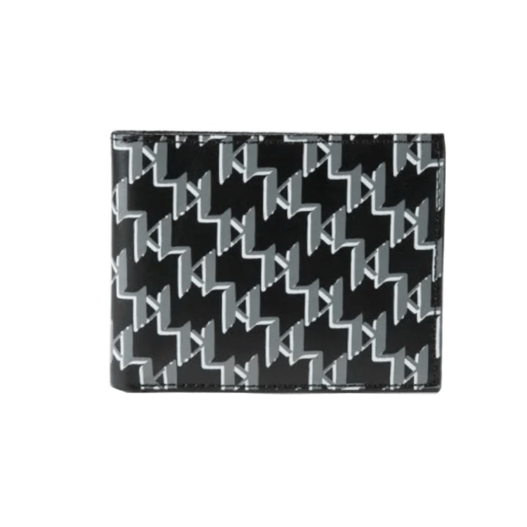 Ví KARL LAGERFELD Monogram Black LA4W0020