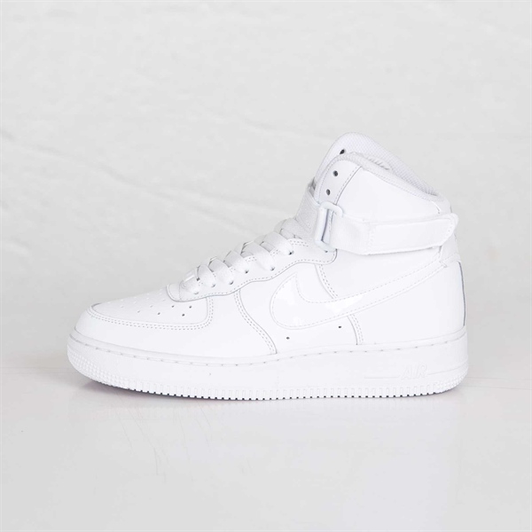 Nike Air Force 1 High All White 653998 100
