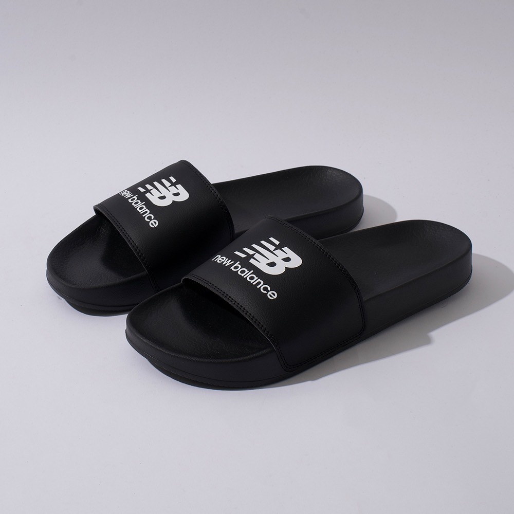 Dép New Balance 50 NB Black White Unisex Casual SUF050E2
