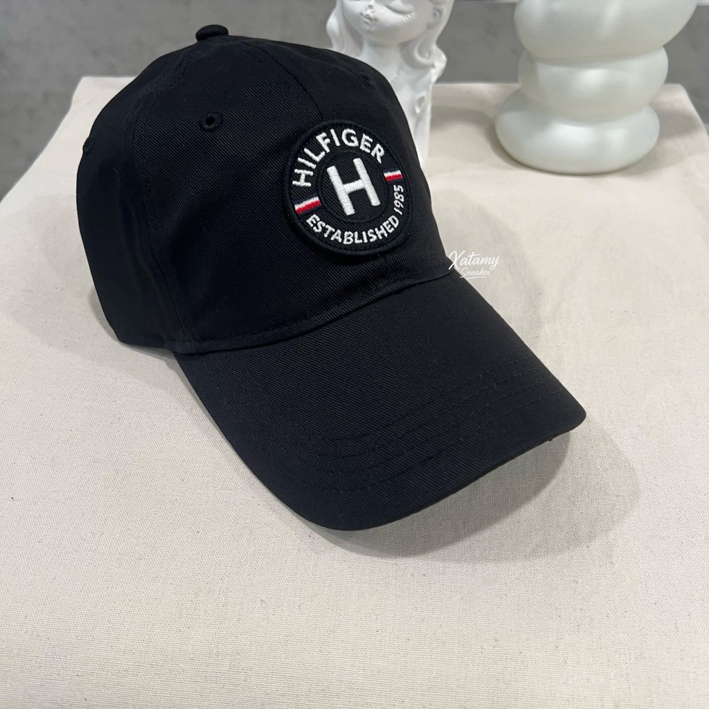 Nón Lưỡi Trai Tommy Hilfiger AM Ervine Cap Black XM04193 001