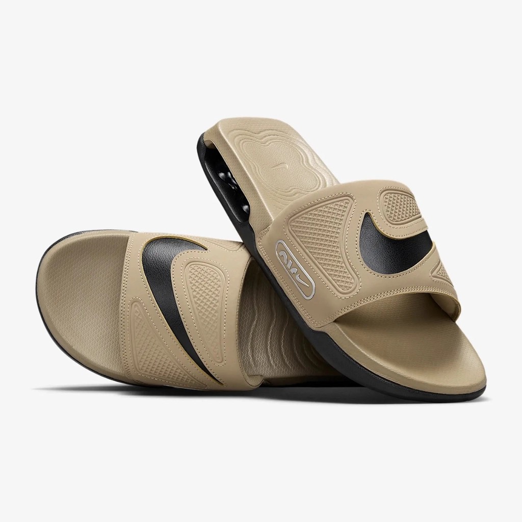 Dép Nike Air Max Cirro Slide ‘Khaki Metallic Silver’ DC1460 201