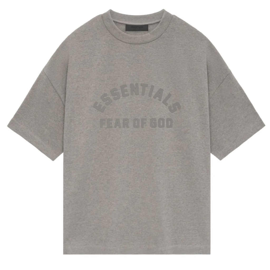 Áo Fear of God Essentials Heavy Short-Sleeve Tee Heather Grey 125SU242001F