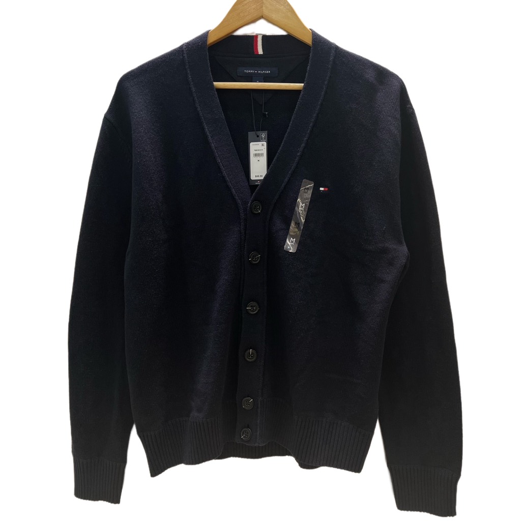 Áo Tommy Hilfiger Cardigan Cotton Jersey Navy 78J9320 410