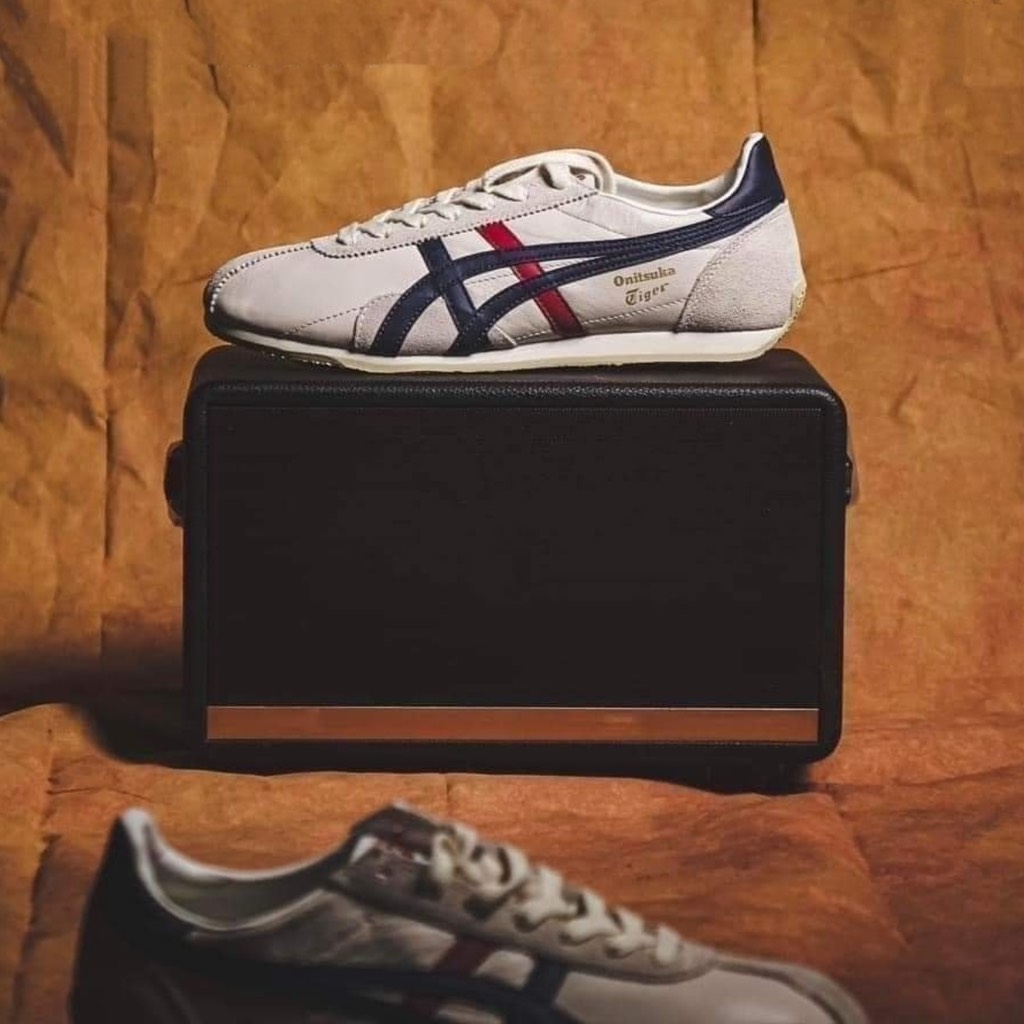 Onitsuka Tiger RUNSPARK White Navy Red 1183B480 107