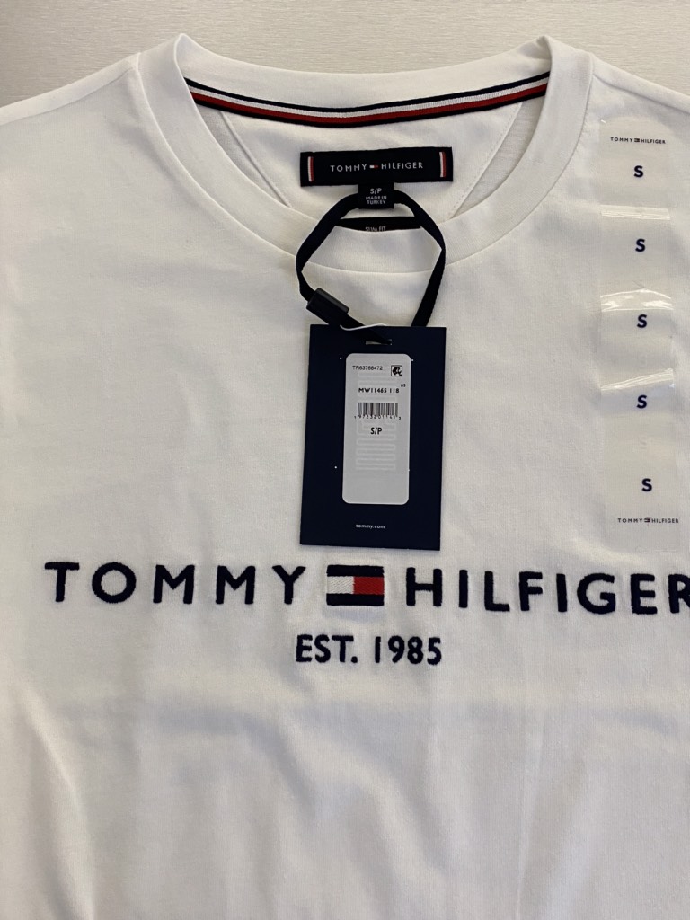 Áo Tommy Hilfiger Logo White MW11465 118