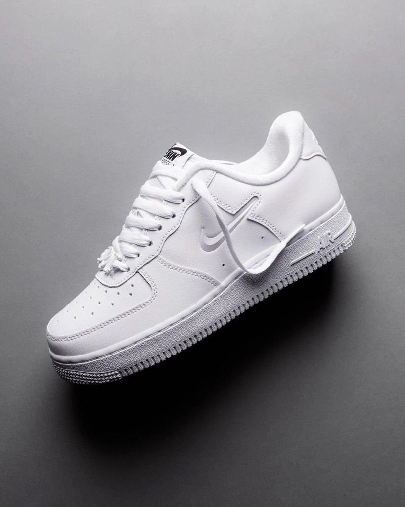 Nike Air Force 1 Just Do It White Multi Color Black FB8251 100