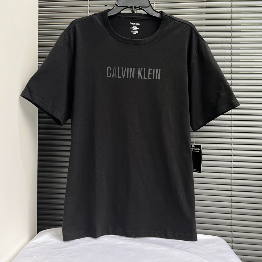 Áo Calvin Klein Intense Power Lounge Logo Black NM2567 001