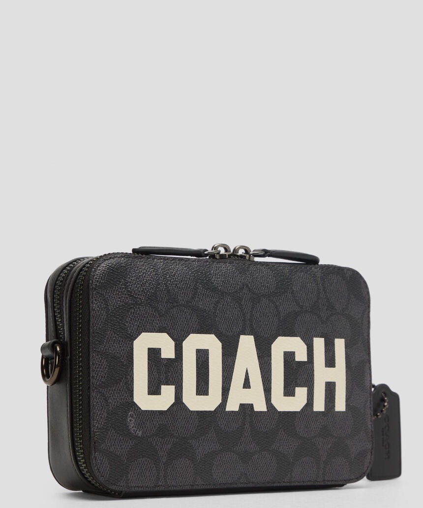 Túi Coach Charter XBody19 Charcoal Multi CAF83 A5F