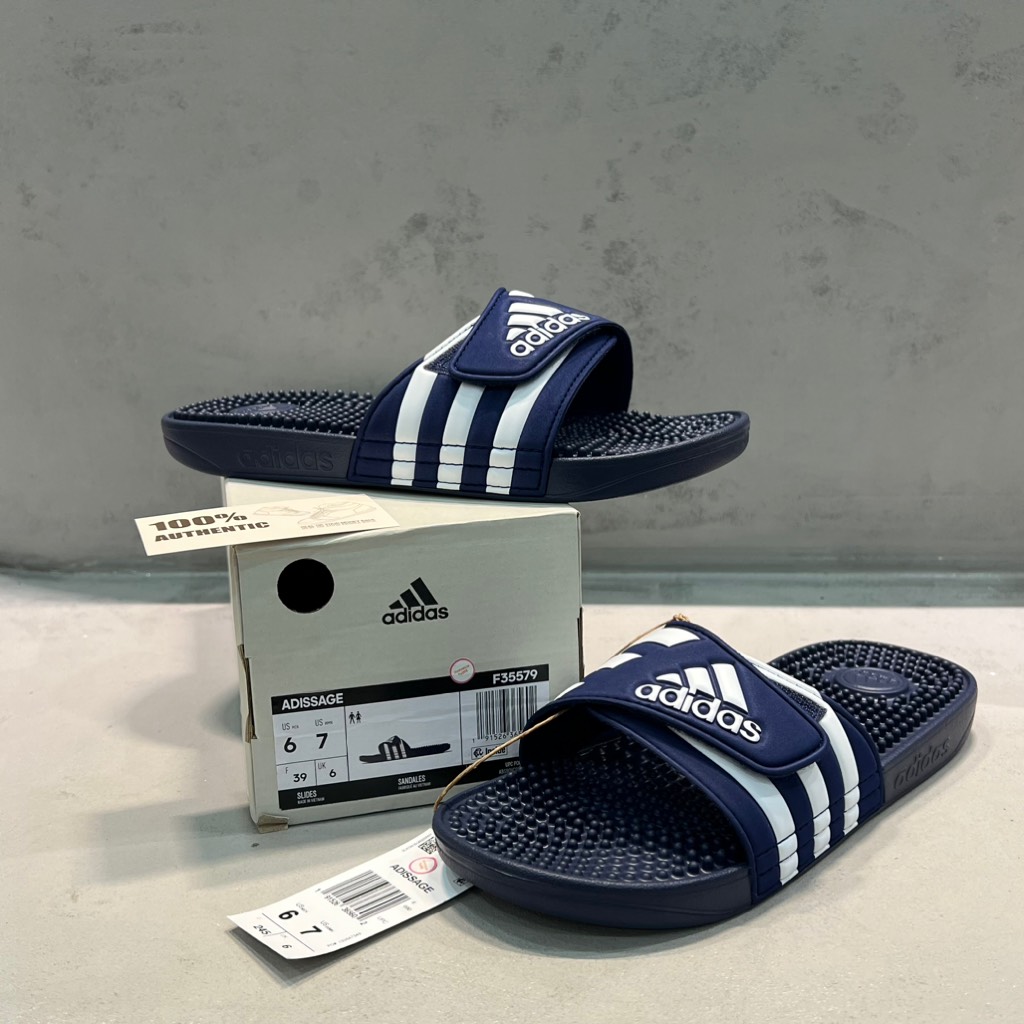 Dép Adissage Dark Blue F35579