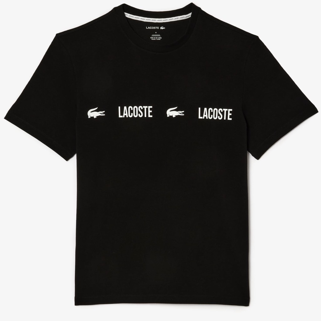 Áo Thun Lacoste Men's Cotton Home Tshirt Black TH1511 51 258