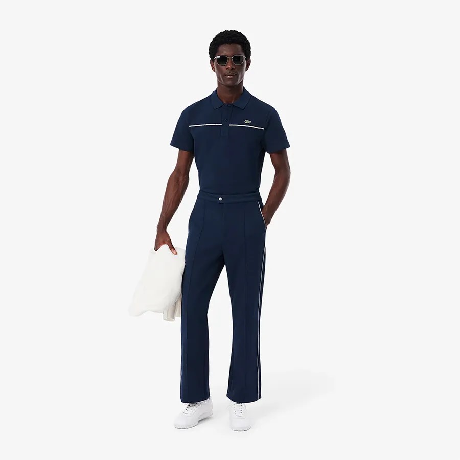 Áo Polo Lacoste Regular Fit Logo Trim L.12.12 Navy PH9863 51 166