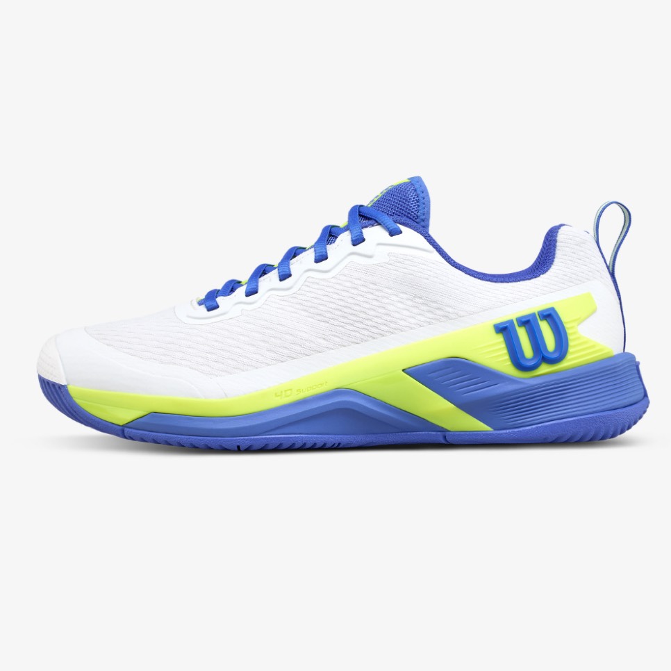 Wilson Rush Pro 4.5 White/Amparo Blue/Safety Yellow WRS336680