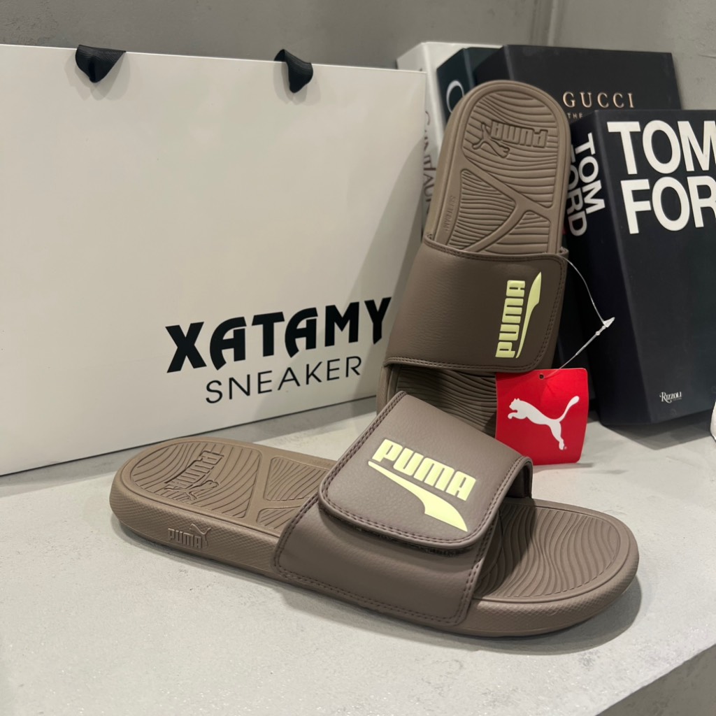 Dép Puma Cool Cat 2.0 V FS Flat Bronze Gold Moon 390961 16