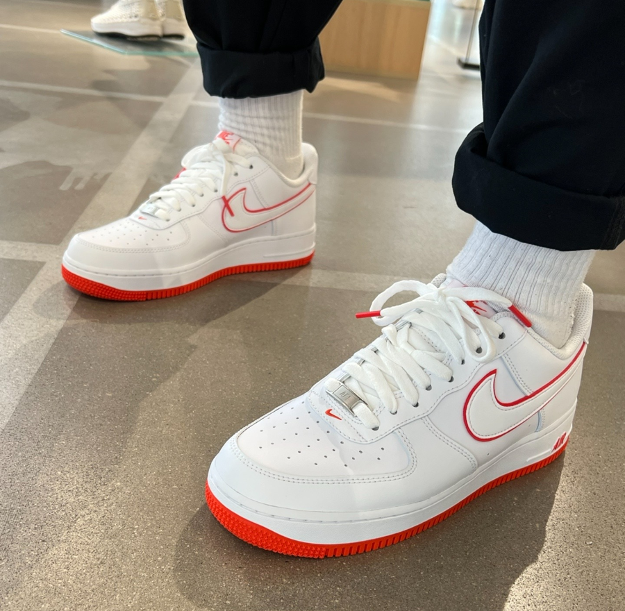 Nike Air Force 1 White Picante Red DV0788 102