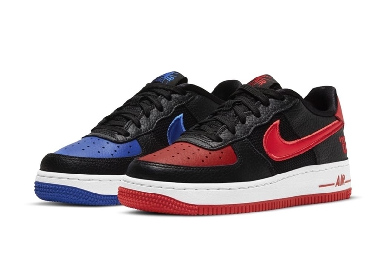 Nike Air Force 1 Multi Color Chile Red Blue DH0201 001