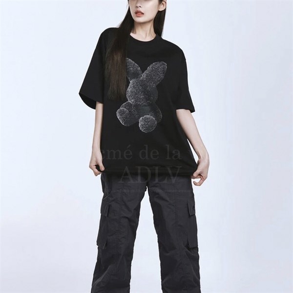 Áo ADLV Black Fuzzy Rabbit
