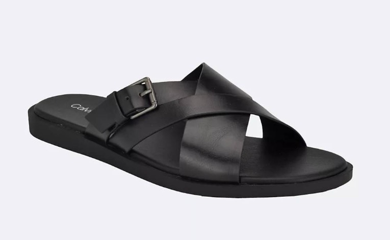 Dép Calvin Klein ELON Black 001