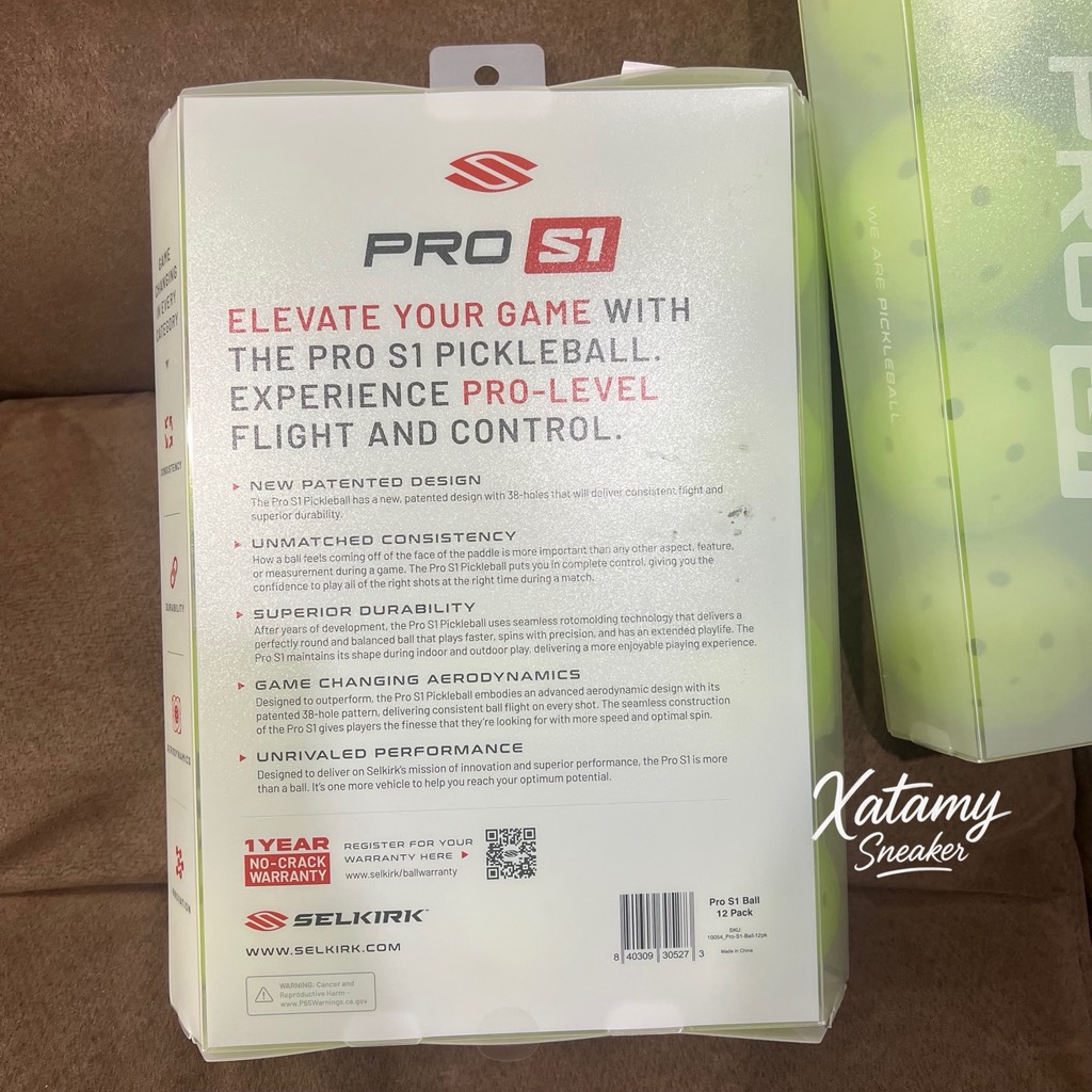 Banh Pickleball Selkirk Pro S1 12 Pack