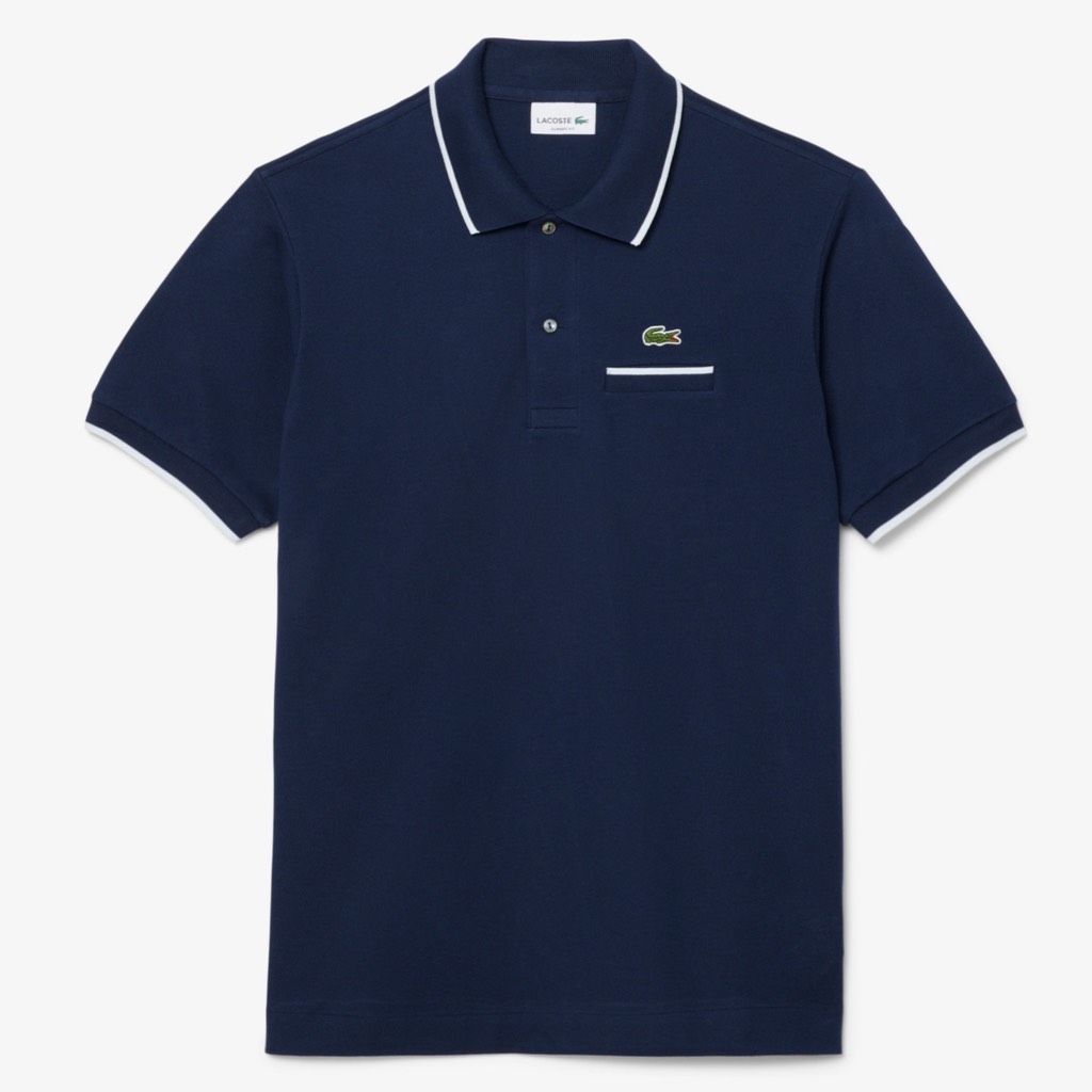 Áo Polo Lacoste Classic Fit Pocket Accent L.12.12 Navy Blue PH9838 51