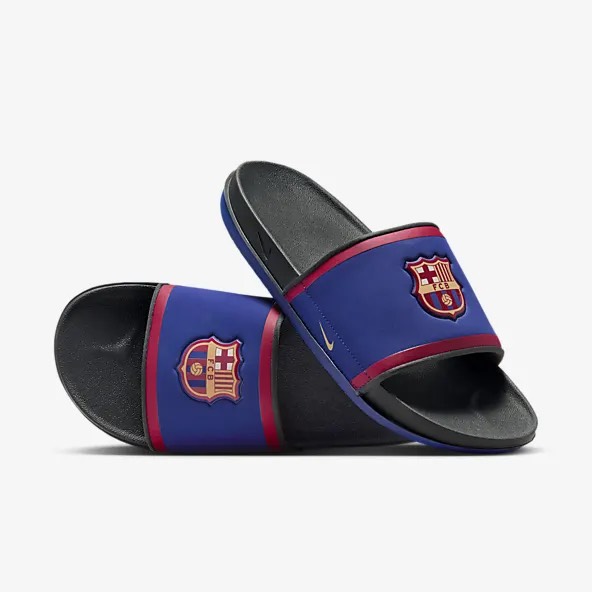 Dép Offcourt FC Barcelona Deep Royal Blue FZ3185 400