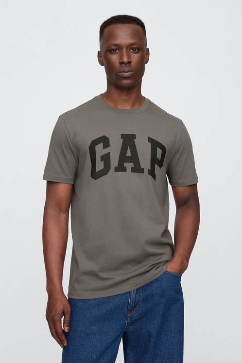 Áo GAP Everyday Soft Gap Logo T-Shirt Plymouth Rock 855769 28 1