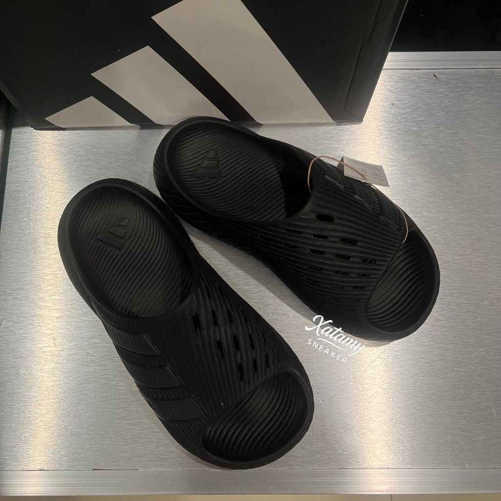 Dép Purechill Slide Black KI0055