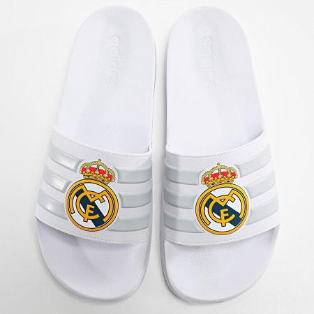 Dép Adilette Shower Real Madrid Cloud White JS4863