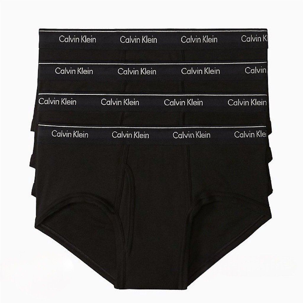 Underwear Calvin Klein Men's Cotton Classic Brief 4-Pack Black NP21720 001
