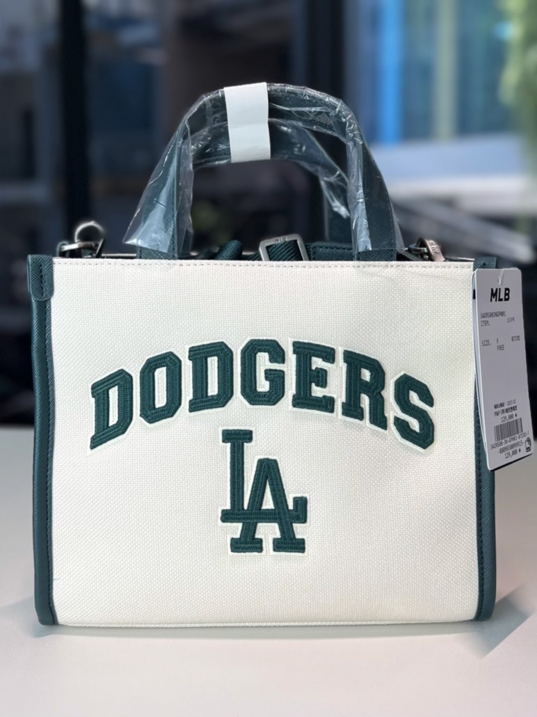 Túi MLB Varsity Basic Canvas Mini Tote LA Dodgers 3AORS083N-07CRD