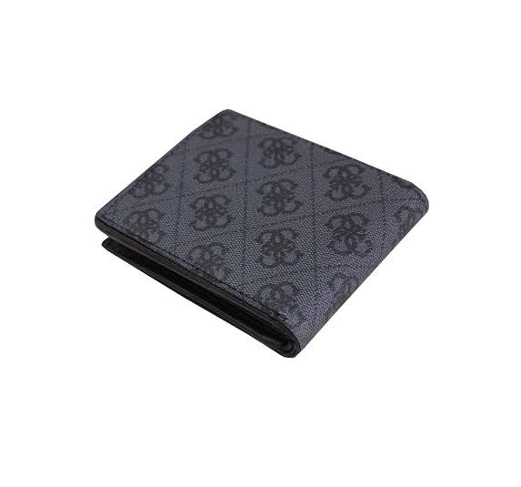 Ví Guess Men’s Trend Fashion Patterned Slim fold Wallet Black 31GU130036 001