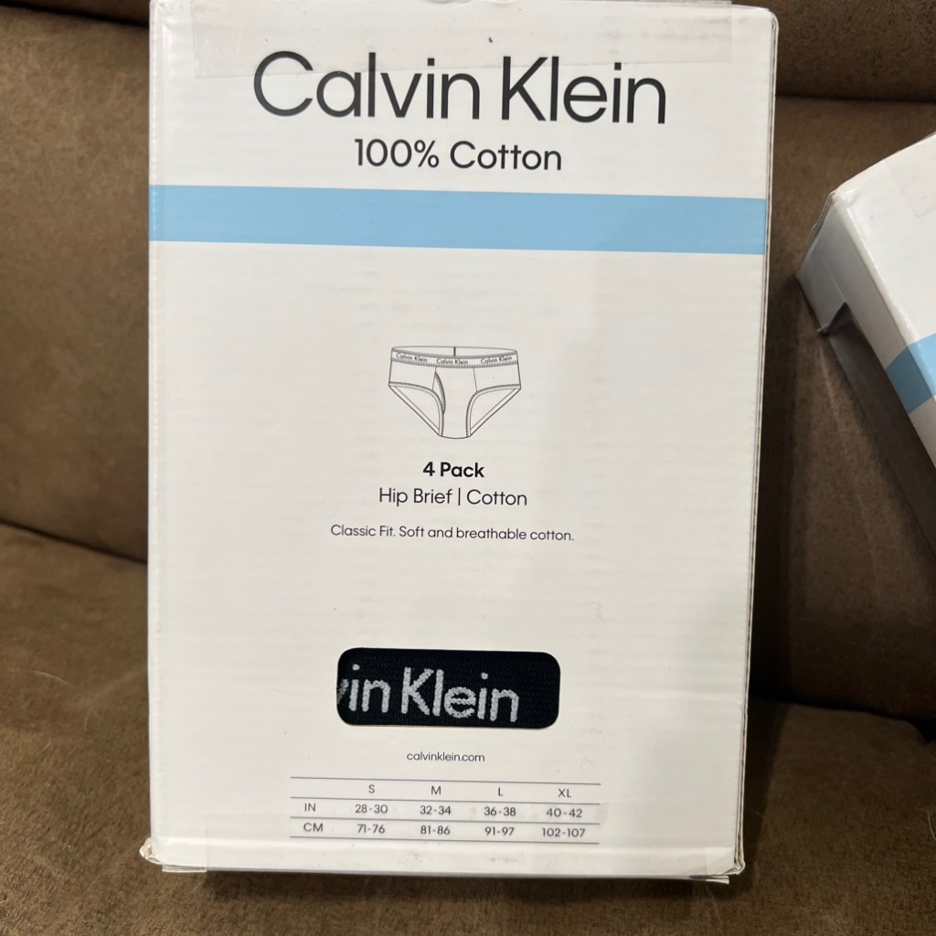 Underwear Calvin Klein Men's Cotton Classic Brief 4-Pack NP21730 002