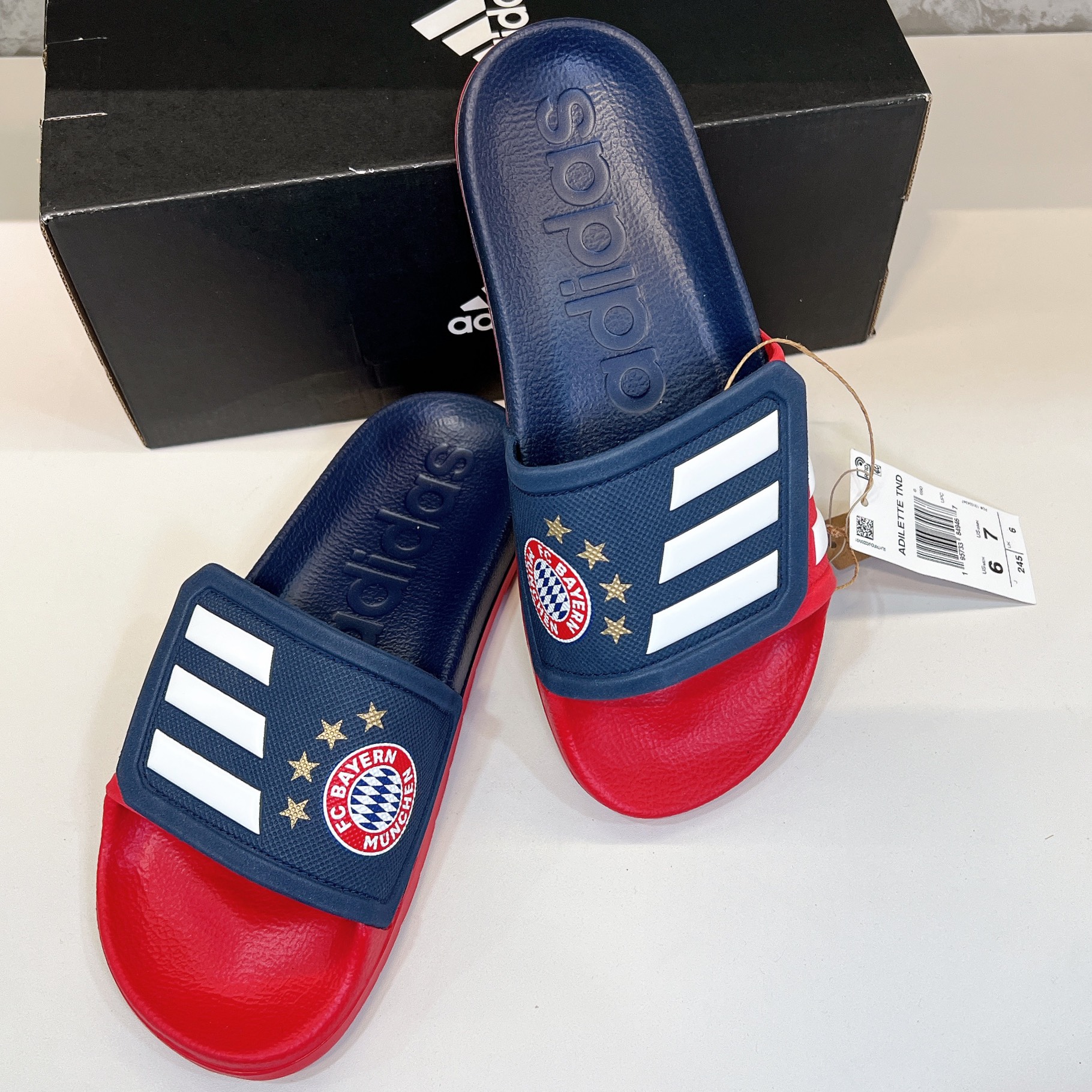 Dép adidas TND BAYERN MUNICH Navy GZ5937