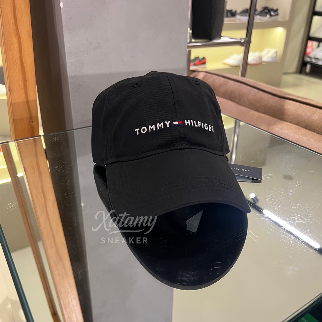 Nón Lưỡi Trai Tommy Hilfiger Core Hilfiger Cap Black 7878600 017