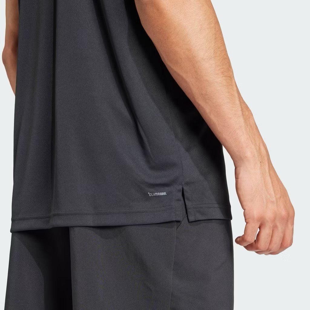 Áo Polo adidas Tennis Club 3STR Black JG0985