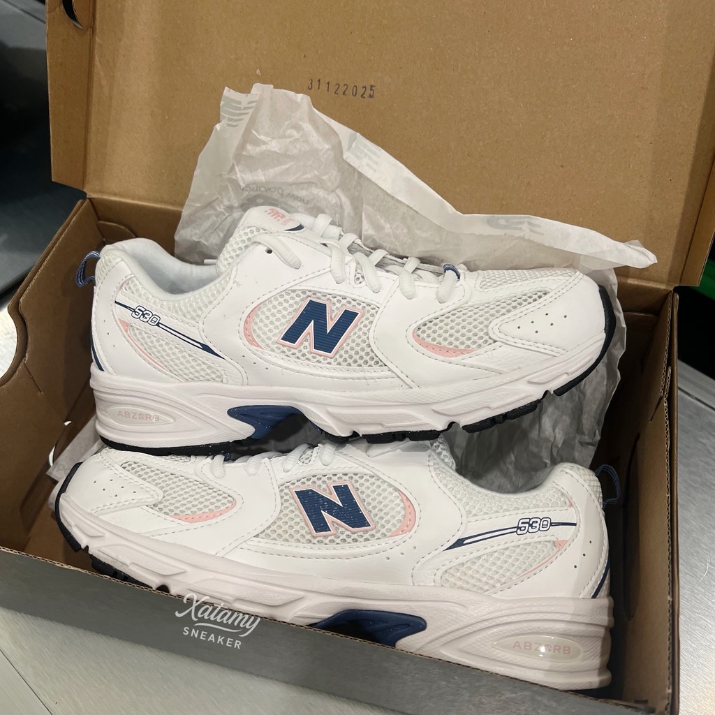 New Balance 530 White Pink Blue G5302EG