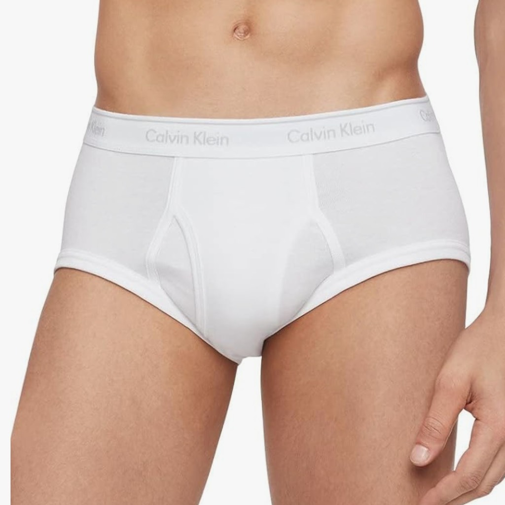 Underwear Calvin Klein Men's Cotton Classic Brief 4-Pack White NP21720 100