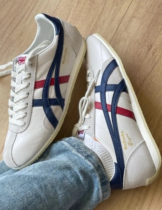 Onitsuka Tiger RUNSPARK White Navy Red 1183B480 107