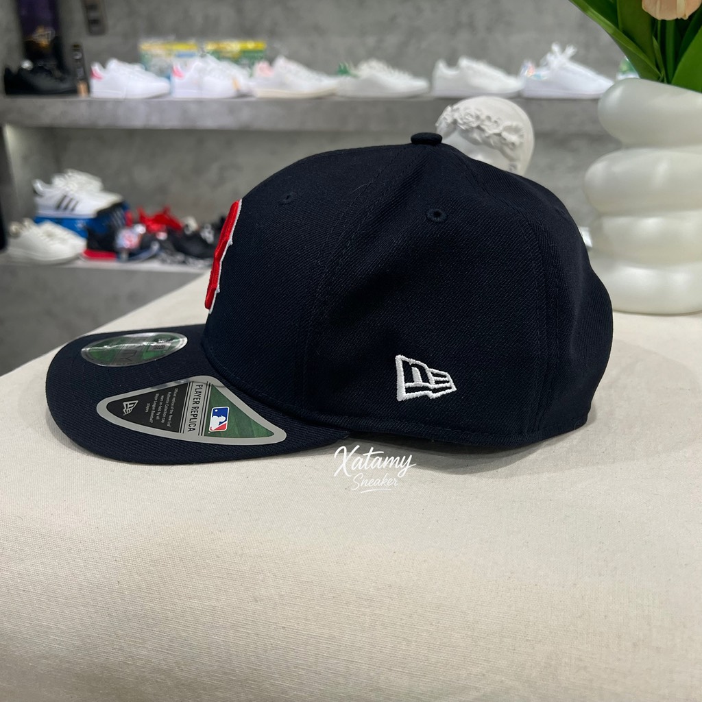Nón New Era Boston Red Sox 2025 Postseason Participant 9Seventy Adjustable Navy